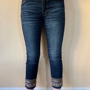 Fancy Patterned Jeans